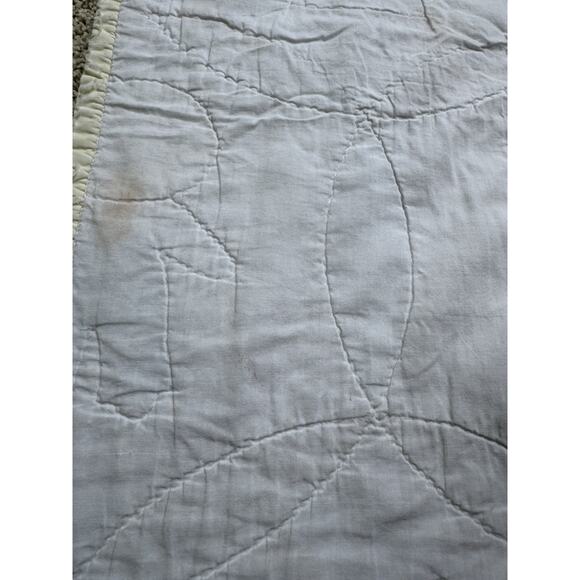 Sun Bonnet Sue Handmade Patchwork Quilt 38x43 Folk Art Overall Sam Farmer Frank - Picture 8 of 8